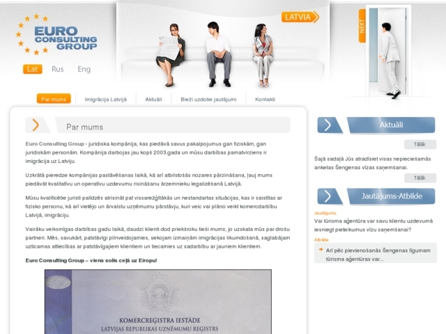 Euro consulting group, SIA