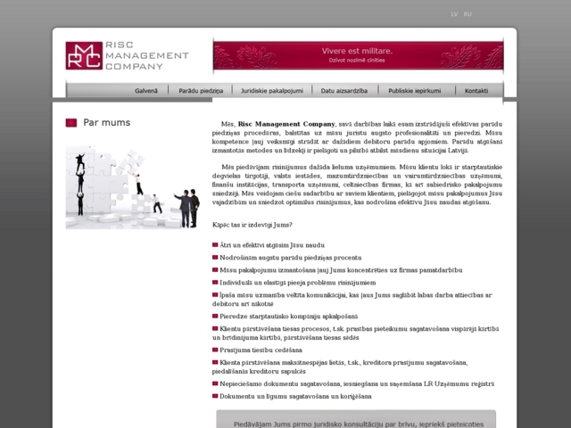 Risc Management Company, SIA